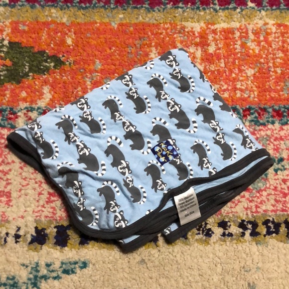 Kickee Pants Other - Kickee pants swaddle blanket pond raccoon 🦝